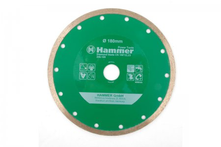 Диск алмазный Hammer Flex 206-109 DB CN (180*22мм)