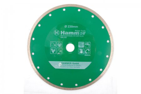 Диск алмазный Hammer Flex 206-110 DB CN (230*22мм)