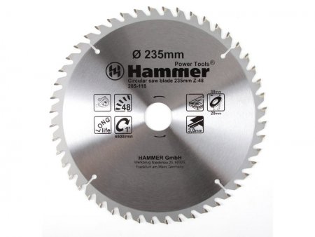 Диск пильный Hammer Flex 205-118 CSB WD