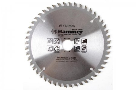 Диск пильный Hammer Flex 205-202 CSB PL Диск пильный Hammer Flex 205-202 CSB PL