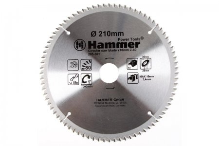Диск пильный Hammer Flex 205-301 CSB AL Диск пильный Hammer Flex 205-301 CSB AL