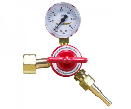 Редуктор пропановый FoxWeld БПО-5-СВ-АЛ Редуктор пропановый FoxWeld БПО-5-СВ-АЛ