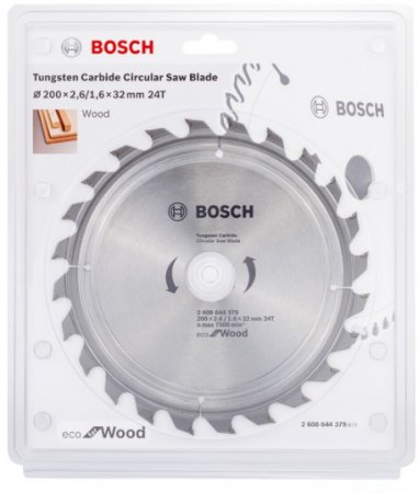 Диск пильный BOSCH ECO WO 200*32-24T 2.608.644.379 