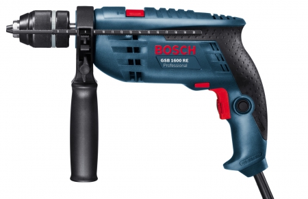 Дрель ударная BOSCH GSB 1600 RE 0.601.218.121