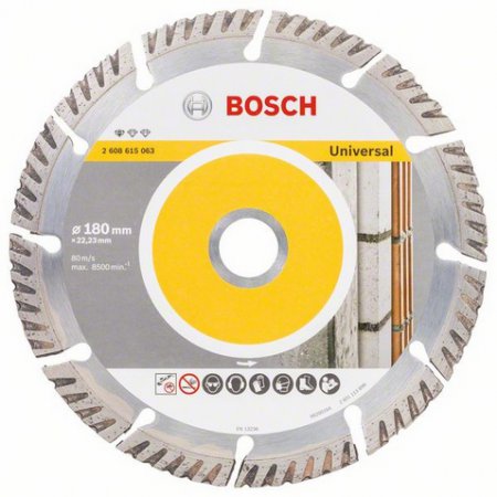 Алмазный отрезной диск BOSCH Standard for Universal 2.608.615.063