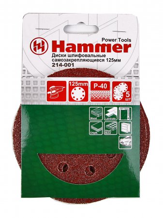 Шлифовальный круг самосцепляющийся Hammer Flex 214-001