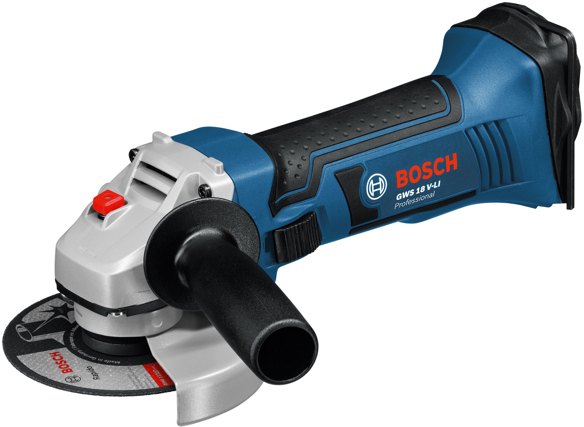 Аккумуляторная угловая шлифмашина BOSCH GWS 18 V-Li 0.601.93А.301 купить с  доставкой по России: цены