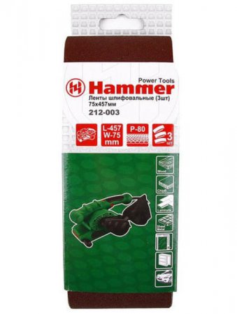 Лента шлифовальная Hammer Flex 212-003 