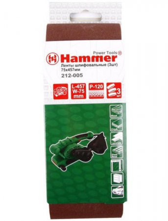 Лента шлифовальная Hammer Flex  212-005 