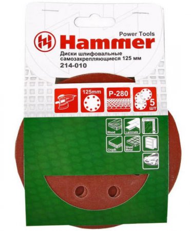 Шлифовальный круг самосцепляющийся Hammer Flex 214-010