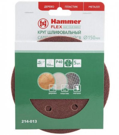 Шлифовальный круг самосцепляющийся Hammer Flex 214-013 