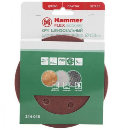 Шлифовальный круг самосцепляющийся Hammer Flex  214-015