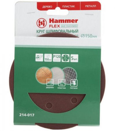 Шлифовальный круг самосцепляющийся Hammer Flex 214-017