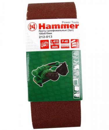 Лента шлифовальная Hammer Flex 212-013