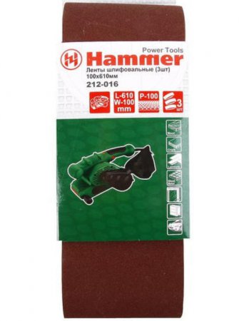 Лента шлифовальная Hammer Flex 212-016 