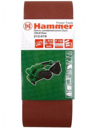Лента шлифовальная Hammer Flex 212-018 