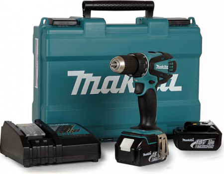 Аккумуляторная дрель Makita DDF456RFE - Фото 2