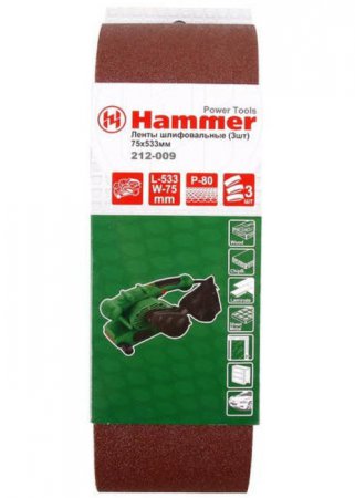 Лента шлифовальная Hammer Flex 212-009 