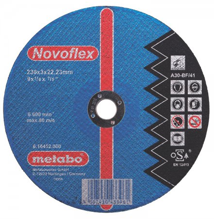 Круг отрезной METABO Novoflex 616452000 