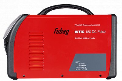 Инвертор сварочный FUBAG INTIG 180 DC PULSE + горелка FB TIG 26 5P 4m (38459) - Фото 3