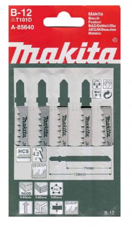 Пилки для лобзика Makita А-85640