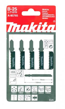 Пилки для лобзика Makita А-85765