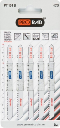 Пилки по дереву Prorab PT 101 B