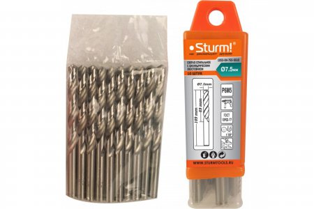 Сверла по металлу (10шт) Sturm 1055-04-7S5-SS10