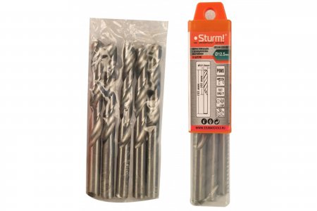 Сверла по металлу (5шт) Sturm 1055-04-12S5-SS5