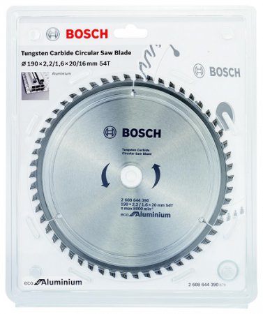 Пильный диск BOSCH ECO AL 190x20/16-54T 2.608.644.390 