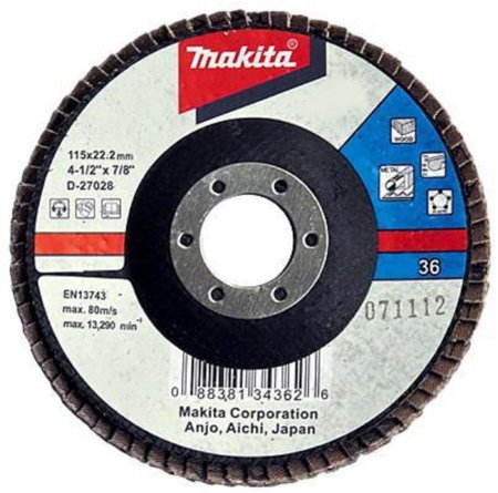 Диск лепестковый Makita D-27224