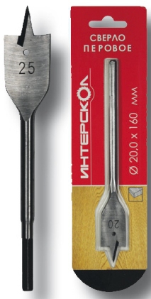 Сверло перовое ИНТЕРСКОЛ 32,0*152 мм Сверло перовое ИНТЕРСКОЛ 32,0*152 мм
