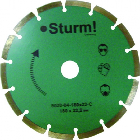 Алмазный диск STURM 9020-04-115*22-C