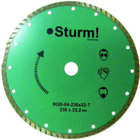 Алмазный диск STURM 9020-04-125*22-Т