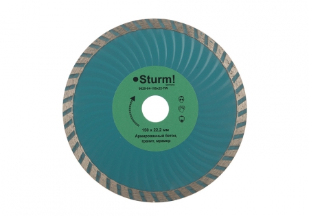 Алмазный диск STURM 9020-04-150*22-TW