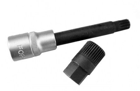 Ключ генератора SPLINE М10 х 110 мм 1/2" FORCE 674